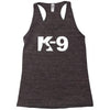 k 9 Racerback Tank