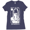 bring me the horizon shroom girl Ladies Fitted T-Shirt