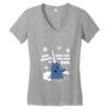 buddy the elf sweater bye buddy hope you find your dad Women's V-Neck T-Shirt