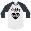 Daddy is My Bestie 3/4 Sleeve Shirt