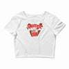 this is how i'm livin' Crop Top