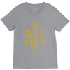 kings are born in 1989 V-Neck Tee