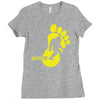 bigfoot gone Ladies Fitted T-Shirt