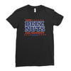vote deez nuts Ladies Fitted T-Shirt
