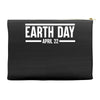 earth day t-shirt Accessory Pouches