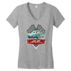 aunt flo Women's V-Neck T-Shirt