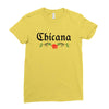 Chicana Ladies Fitted T-Shirt