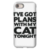 plans with my cats tonight iPhone 8