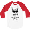 no drama llama 3/4 Sleeve Shirt