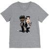 pulp fiction caricature ideal birthday gift present V-Neck Tee