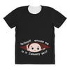 January Peeking Out Baby Boy All Over Women's T-shirt