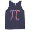 spring pi tshirts  flowery colorful pi day gifts Tank Top