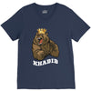bear khabib V-Neck Tee