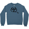 toyota parodie diable Crewneck Sweatshirt