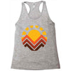 sunset mountain Racerback Tank