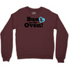 Bun in the Oven with Heart Baby Boy Crewneck Sweatshirt