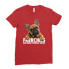 frenchies Ladies Fitted T-Shirt