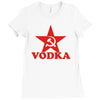 vodka Ladies Fitted T-Shirt