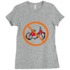 no moped Ladies Fitted T-Shirt