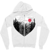 hike and love Zipper Hoodie