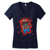 cutie pa Women's V-Neck T-Shirt