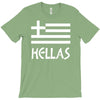 greece hellas greek flag T-Shirt