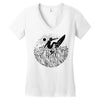 surf and shine Women's V-Neck T-Shirt