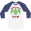 cthulhu gym 3/4 Sleeve Shirt