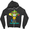 rufu the skaterwolf Zipper Hoodie