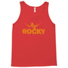 new rocky balboa stallone dark blue logo movie Tank Top
