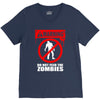zombie  do not feed the zombies fun V-Neck Tee