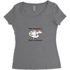 Paint Somerhing it Might Be Wordless Women's Triblend Scoop T-shirt