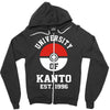 university of kanto Zipper Hoodie