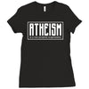 Atheism (A non-prophet organization) Ladies Fitted T-Shirt