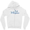 fish whisperer funny Zipper Hoodie