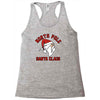 north pole santa claus Racerback Tank