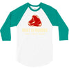 meat is murder tasty tasty murder 3/4 Sleeve Shirt