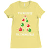 chemistree funny chemistry Ladies Fitted T-Shirt