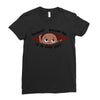 July Peeking Out Baby Boy Ladies Fitted T-Shirt