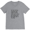 i'm not clumsy V-Neck Tee