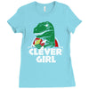 clever girl Ladies Fitted T-Shirt