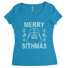 merry sithmas Women's Triblend Scoop T-shirt