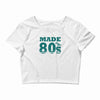 made in the 80s Crop Top