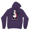 black, red and white Unisex Hoodie
