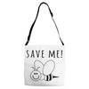 Save Me Adjustable Strap Totes