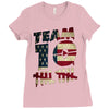 Jake Paul Team 10 Old America Design Ladies Fitted T-Shirt