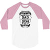 Super Cool Dad Of A Freaking Awesome Son 3/4 Sleeve Shirt
