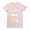 legendary riders are born in 1968 Ladies Fitted T-Shirt