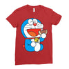 Doraemon Ladies Fitted T-Shirt