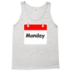 title of day of the week monday day of the week Tank Top